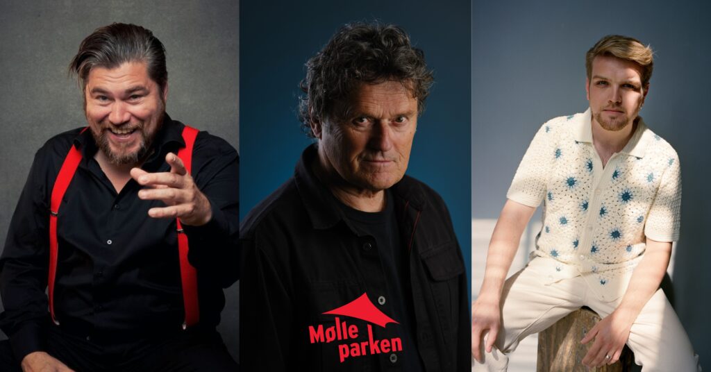 Poul Krebs, Rasmus Bjerg og Jacob diensen