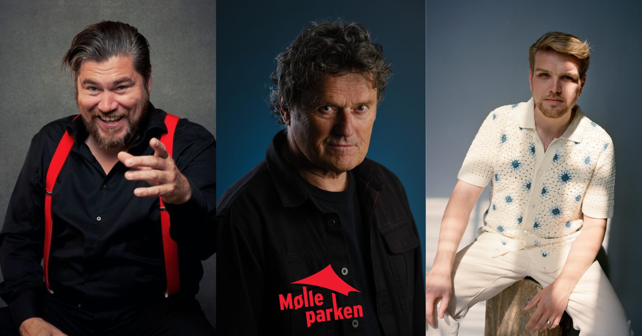 Poul Krebs, Rasmus Bjerg og Jacob diensen